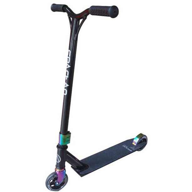 Trotineta Spartan Stunt Scooter, curcubeu