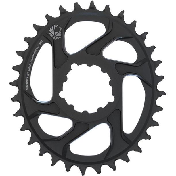 Foaie Angrenaj Bicicleta Sram X-Sync Eagle 2 Oval 32T Direct Mount 6mm Offset Alum Negru