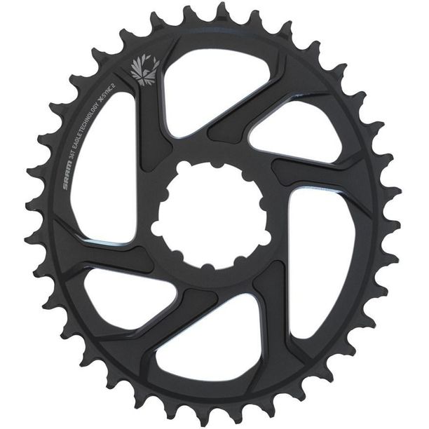 Foaie angrenaj X-SYNC 2 Oval 36T Direct Mount 3mm Offset Boost Eagle negru