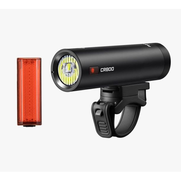 Set Lumini Fata/Spate Ravemen cu Acumulator SXT K550 USB