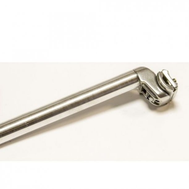 Tija Sa Fixa Promax Aluminiu 29.6mm 250 mm argintiu
