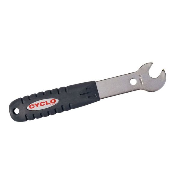 Cheie pedala Cyclo, 15mm, Weldtite, gri-negru