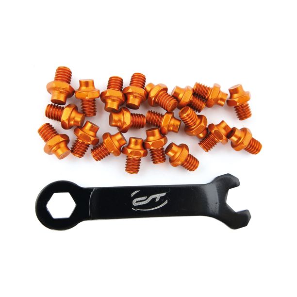 Pini Pedale Contec R-pins Select- portocaliu 20buc - incl. cheie