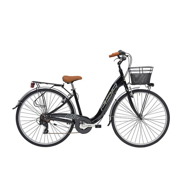 City Bike Adriatica Relax 28", 6S, negru