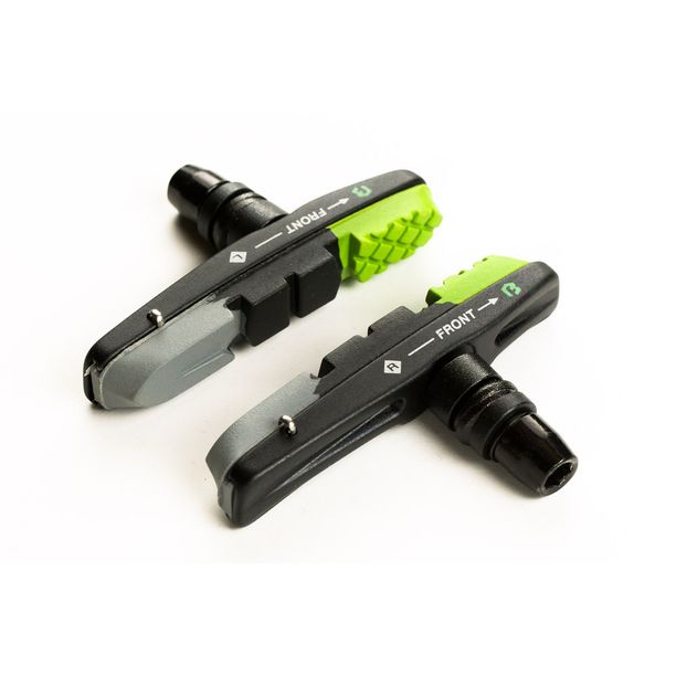Saboti Frana Bikefun MTB, 72mm, cu filet, verde-negru