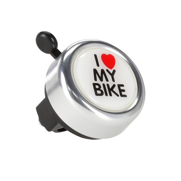 Sonerie bicicletă Kross I LOVE MY BIKE II aluminiu/plastic