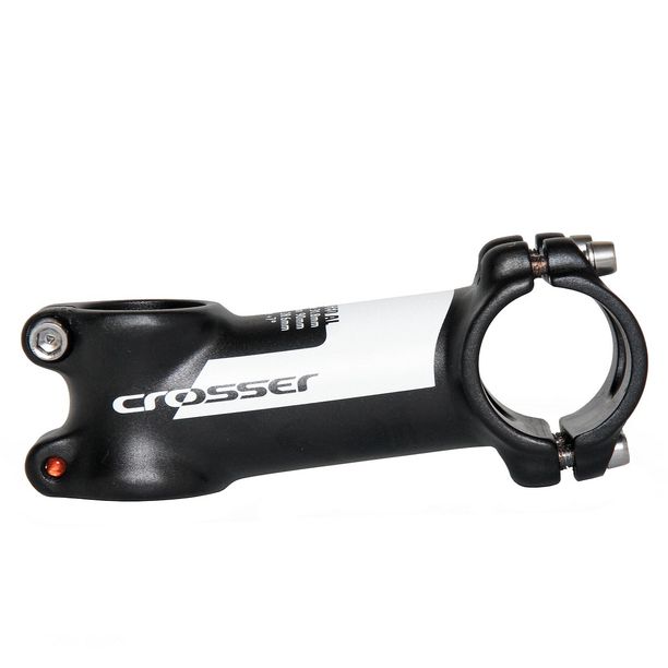 Pipa Ghidon fixa Crosser D507A 1 1/8 Unghi +/-7 Grade D:31.8mm L:60mm Negru