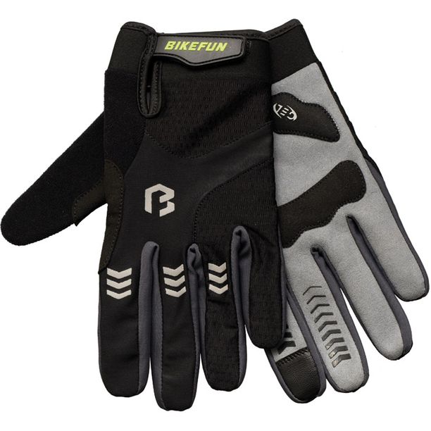 Manusi Bicicleta Lungi BikeFun Controll, negru-Gri