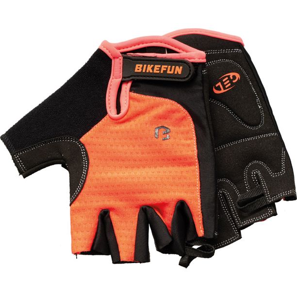 Manusi Bicicleta Scurte BikeFun Missy, coral