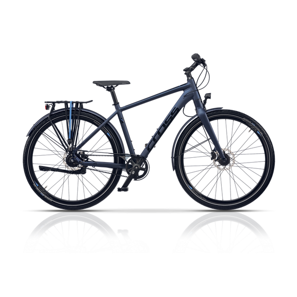 Bicicleta Trekking Cross Tour-X 28 Urban Albastru