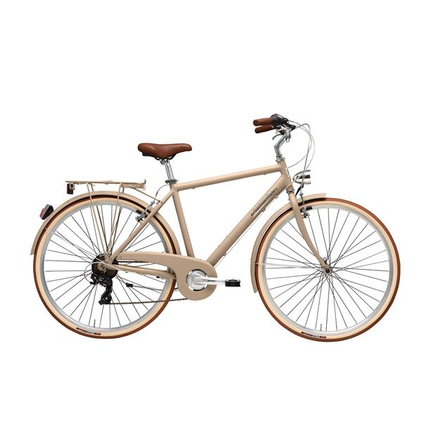 Bicicleta Oras Adriatica Retro 6S, 28, Crem, 55 cm