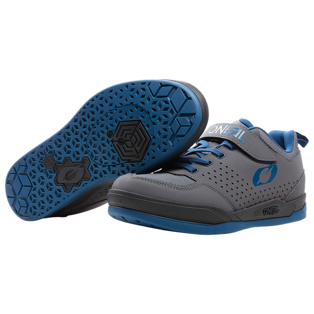 Pantofi Ciclism O'Neal Flow SPD Gri-Albastru