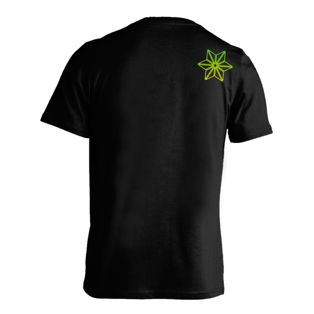 Tricou SUPACAZ Str8 Up Verde-Albastru
