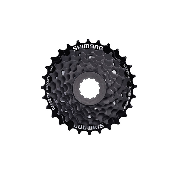 BLOC DE PINIOANE PE CASETA SHIMANO CS-HG200-7  7 VIT.  12-14-16-18-21-24-28  AMBALAT IND.
