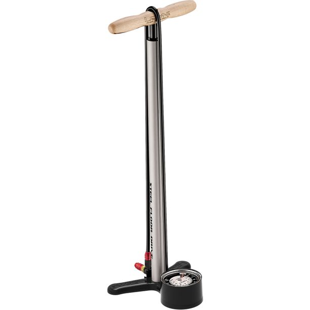 Pompa Bicicleta Lezyne de Podea Steel Drive 220psi 3.5 Gauge