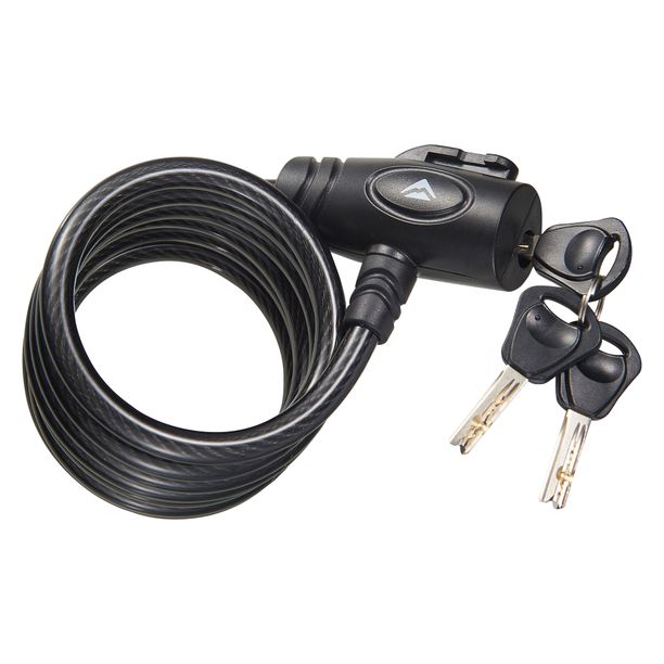 Antifurt Bicicleta Spiralat Merida Lock Keys, negru