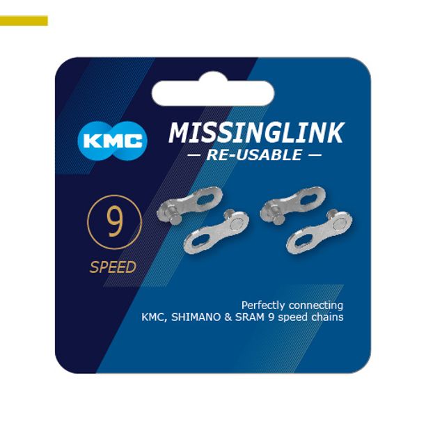 Lant Bicicleta KMC MISSINGLINK 1,1/128" 9 speed CL566R