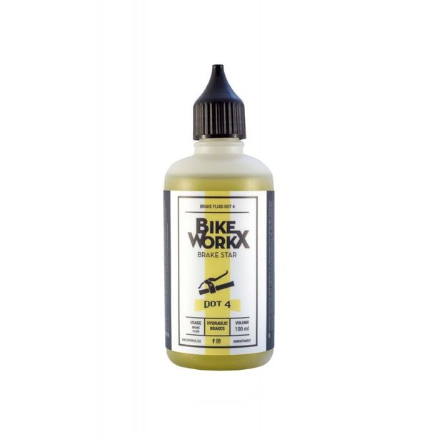 Lichid de frana BikeWorkx Star DOT 4 Aplicator 100ml