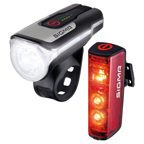 Set Lumini Fata/Spate Sigma Aura 80 USB+Blaze USB 17860