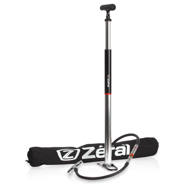 Pompa Bicicleta Podea ZEFAL Profil Travel gri/negru