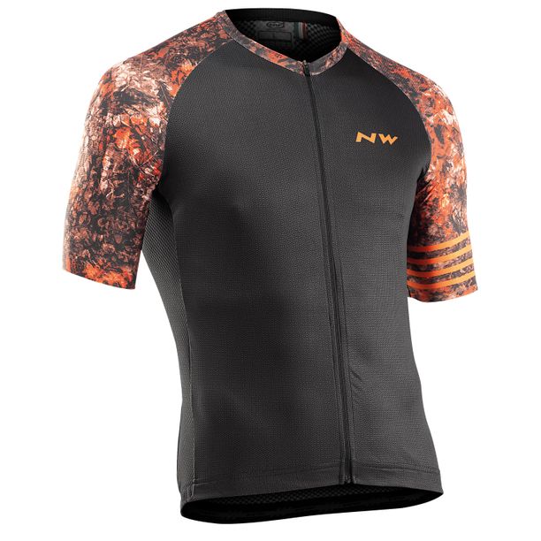 Tricou Ciclism Tehnic Northwave Blade, negru/portocaliu