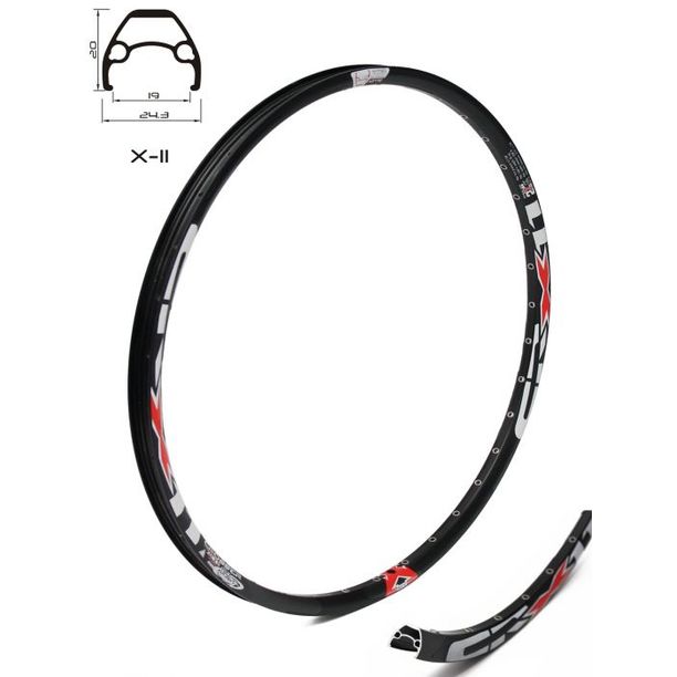 Janta CROSSER X11 27.5 36H negru capsata