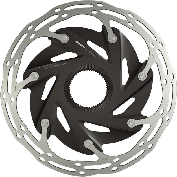 Disc Frana Sram Centerline X Road 2 Piece CenterLock 140mm negru