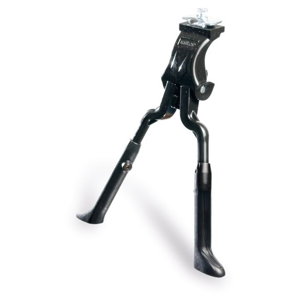 Cric Bicicleta Bikefun dublu cu montare la mijloc CL-KA54-BLK, Negru