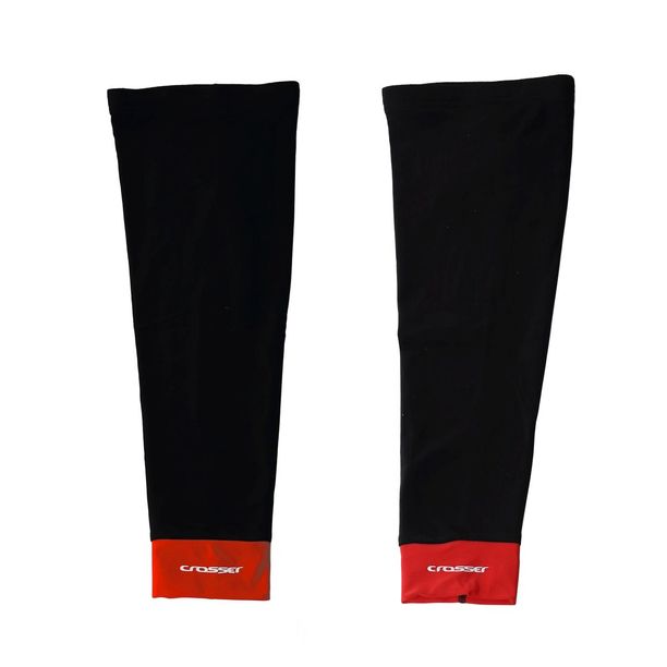 Incalzitoare Ciclism Picioare Crosser CW-618 - Negru/Rosu