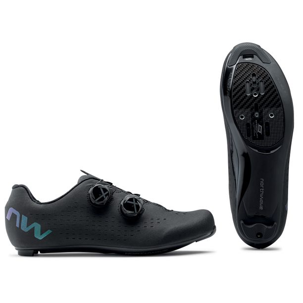Pantofi Ciclism Northwave Road Revolution 3, negru-albastru