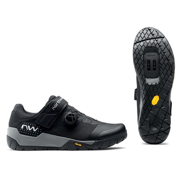 Pantofi Ciclism Northwave All Ter. Overland Plus, negru