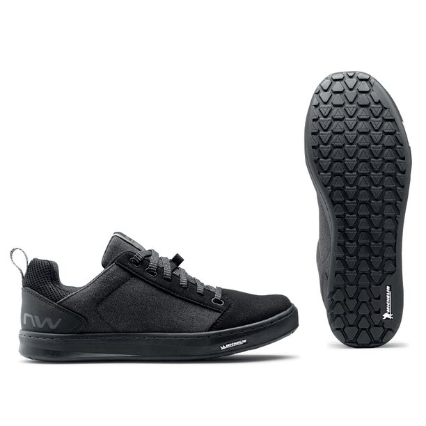Pantofi Ciclism Northwave Flat Tailwhip, negru