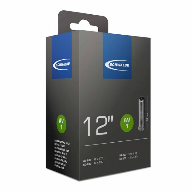 Camera Bicicleta Schwalbe AV1 12'' (47/62-203) EK AGV 40mm