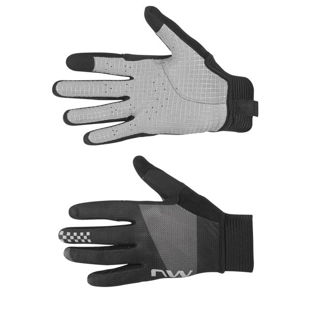 Manusi Bicicleta Lungi Northwave Air LF, negru-gri