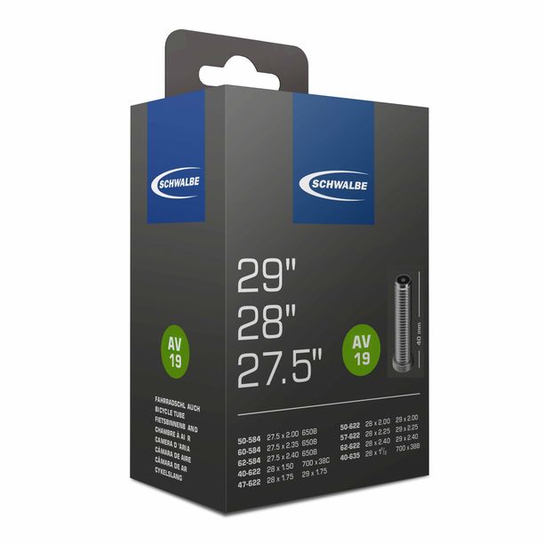 Camera Bicicleta Schwalbe AV19 27.5/28/29" 40/62-584/635 EK AGV 40mm