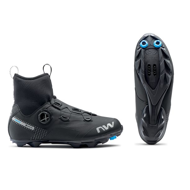 Pantofi Ciclism Northwave MTB Celsius XC Arctic GTX, negru-albastru