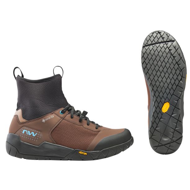 Pantofi Ciclism Northwave MTB Multicross MID GTX, maro-negru