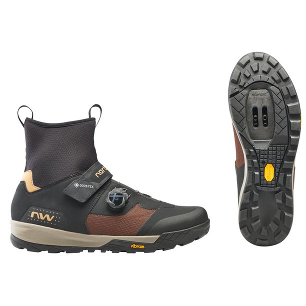 Pantofi Ciclism Northwave MTB Kingrock Plus GTX, negru-crem