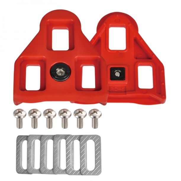 Placute Wellgo RC5, rosu
