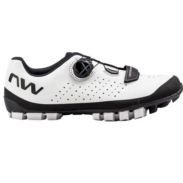 Pantofi Ciclism MTB Northwave Hammer Plus Alb-Negru