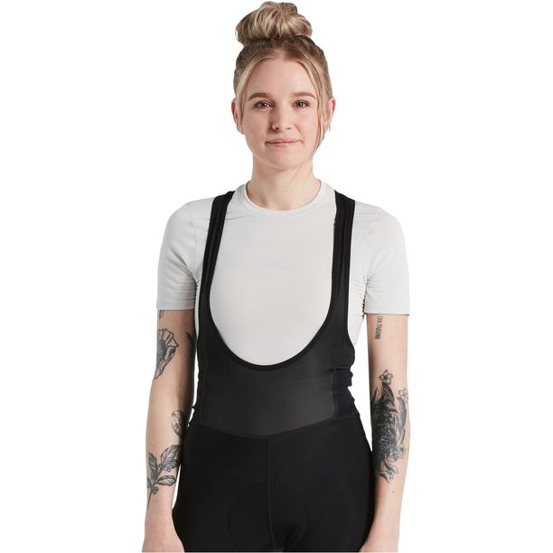 Tricou Ciclism Specialized Women's Power Grid SS Baselayer, Dove Grey