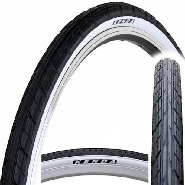 Anvelopa Kenda 26x1.75 K198 Eurotour, perete lateral alb