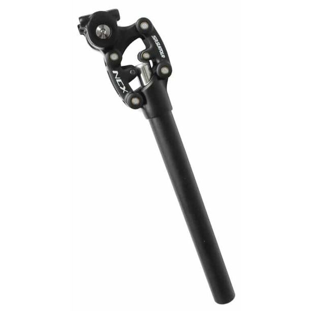 Tija Sa cu Suspensie SR Suntour NCXc SP12 Aluminiu 27.2mm 400 mm negru