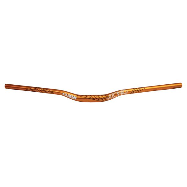Ghidon Bicicleta Azonic Flow rise 2" 750mm portocaliu-anodizat