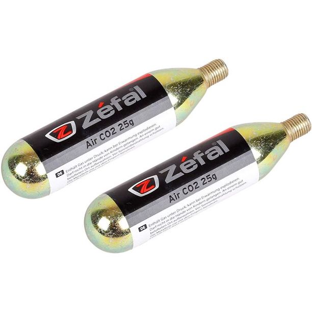 Cartuse CO2 Zefal filetate - set 2 buc 25g