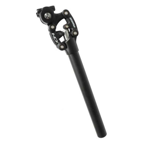 Tija Sa cu Suspensie SR Suntour NCX SP12 Medium Aluminiu 30.9mm 400 mm negru