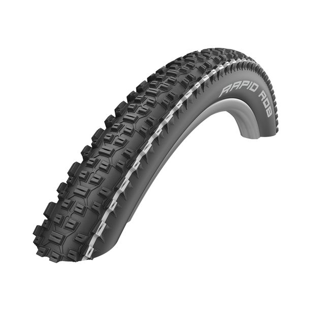 Anvelopa Schwalbe Rapid Rob K-Guard Alb 27.5x2.25