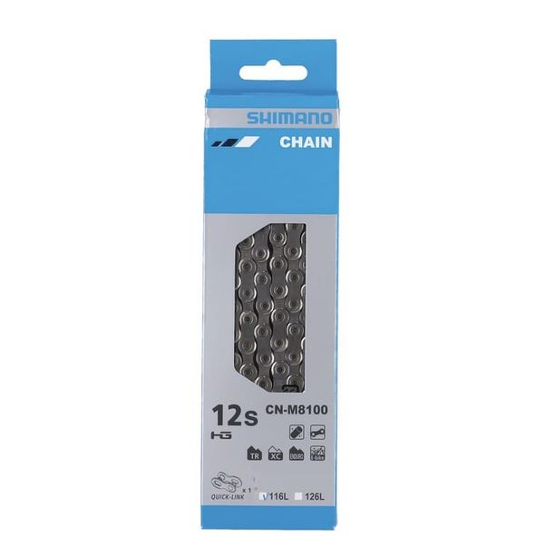 Lant Bicicleta Shimano M8100, 12 viteze, 116 zale