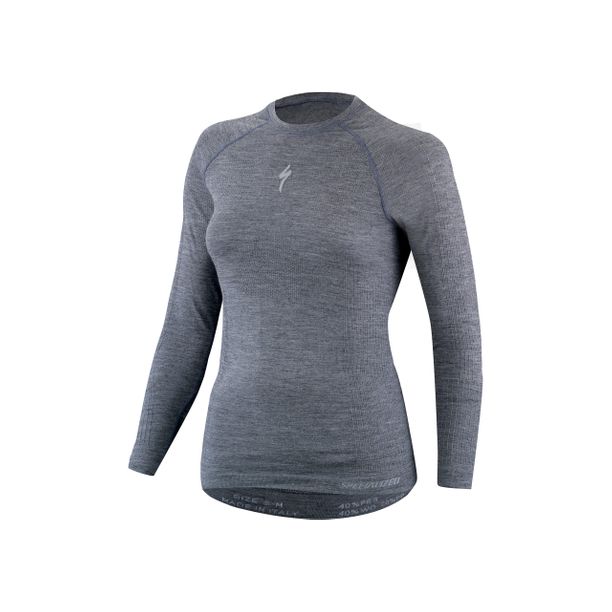 Bluza Specialized Merino Women's LS Baselayer, gri