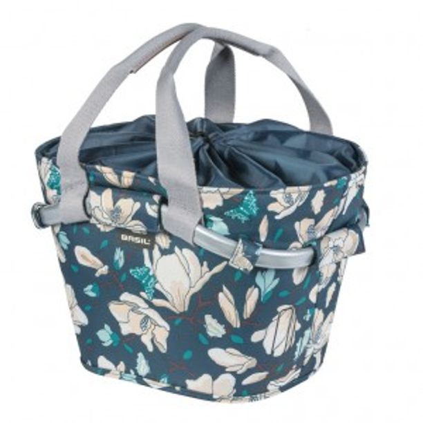 Cos Bicicleta Fata Basil Magnolia Carry All, albastru